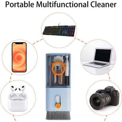 Q6S 10-in-1 Bluetooth Headphone Cleaning Pen Mobile Computer Keyboard Screen Digital Camera Cleaning Kit, Q6S (Pink), Q6S (White), Q6S (Black), Q6S ( (Blue)