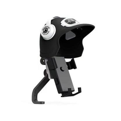 Small Helmet Sunscreen Phone Stand Bracket Motorcycle Mobile Phone Holder,Spec:, Handlebar White, Rearview Mirror Blue, Rearview Mirror White, Blue Helmet, White Helmet, Handlebar Yellow, Rearview Mirror Black, Rearview Mirror Yellow
