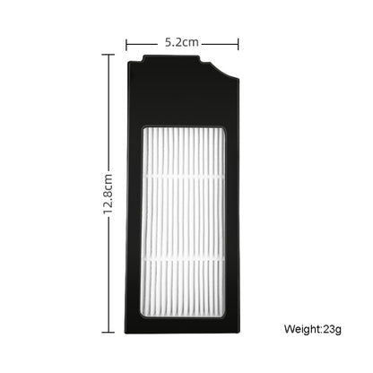 1pc Dust Box For ECOVACS X1 ONMI / X1 TURBO Vacuum Cleaner Accessories, 14 In 1 Set, 1pc Main Brush, 2pairs Side brush, 2pcs Filter, 1pc Main Brush Cover, 2pcs Dust Bag, 1pc Dust Box