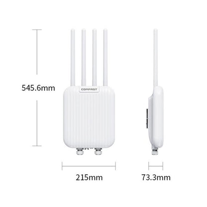 COMFAST CF-WA973 WiFi 7 Outdoor Access Point Dual-Band 3600Mbps High Power Wireless AP, 2.5G WAN Port, IP67 Waterproof, EU Plug, US Plug, UK Plug, AU Plug