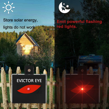 Solar Farm Wild Eagle Eye Animal Repeller, SK191 1pc, SK191 2pcs