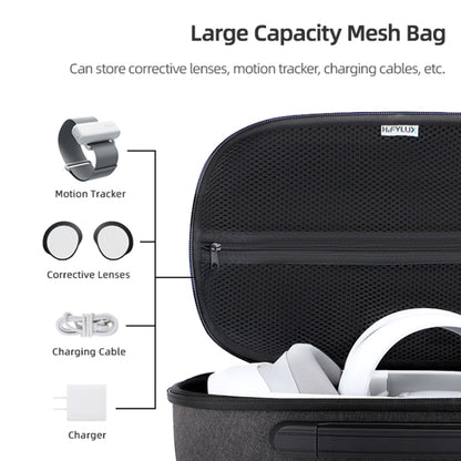 For PICO 4 Hifylux PC-BF16 VR Glasses All-in-one Headwear Protective Storage Bag, PC-BF16