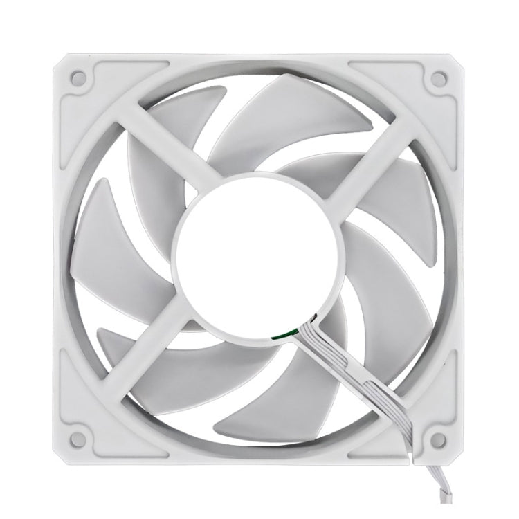 MF12025 4pin High Air Volume High Wind Pressure FDB Magnetic Suspension Chassis Fan 2200rpm (Black), 2200rpm (White), 3000rpm (White), 3000rpm (Black)