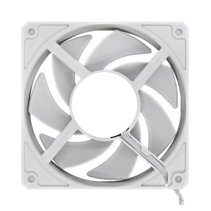 MF12025 4pin High Air Volume High Wind Pressure FDB Magnetic Suspension Chassis Fan 2200rpm (Black), 2200rpm (White), 3000rpm (White), 3000rpm (Black)