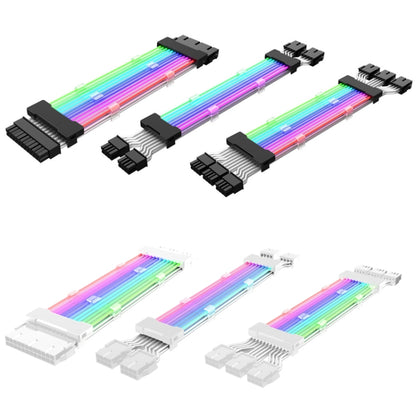 5V ARGB Neon Color Line, 24pin Motherboard Power Supply Light Wire Black, Double 8pin Graphics Card Power Supply Wire Black, 3x8pin Graphics Card Power Supply Wire Black, 24pin Motherboard Power Supply Light Wire White                                  ...