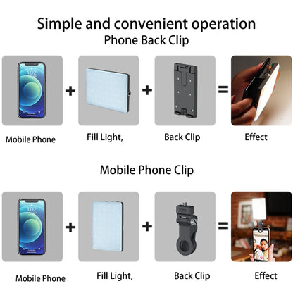 5W Mobile Phone Fill Light Live Broadcast Pocket Light, V11SE, V11RGB, V11