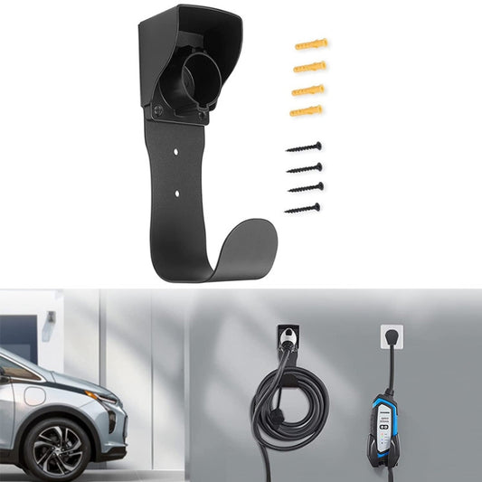 EV Charger Cable Holder Electric Car Charging Cable Organizer for J1772 Plug, EV Charger Cable