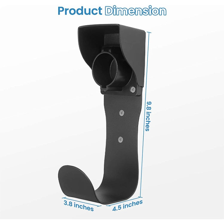 EV Charger Cable Holder Electric Car Charging Cable Organizer for J1772 Plug, EV Charger Cable