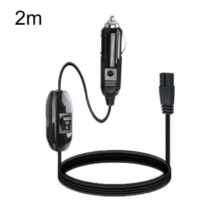 12V/24V Car Refrigerator Cable B Suffix Cigarette Lighter Plug Power Cord, Length:, 1m Without Switch, 1m With Switch, 2m With Switch, 3m Without Switch, 3m With Switch, 4m Without Switch, 4m With Switch, 5m Without Switch, 5m With Switch