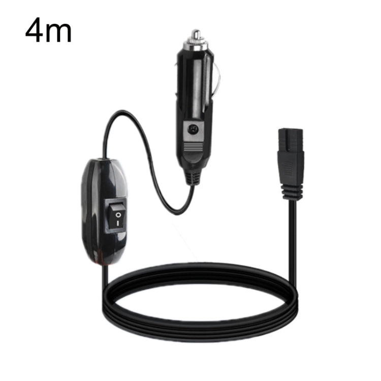 12V/24V Car Refrigerator Cable B Suffix Cigarette Lighter Plug Power Cord, Length:, 1m With Switch, 2m Without Switch, 2m With Switch, 3m Without Switch, 3m With Switch, 4m Without Switch, 4m With Switch, 5m Without Switch, 5m With Switch
