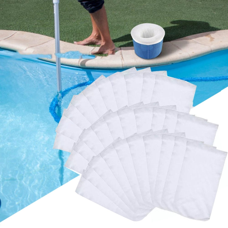 Bâche de protection pour piscine, filtre écumoire de piscine anti-salissures, 10 pièces, 20 pièces, 30 pièces
