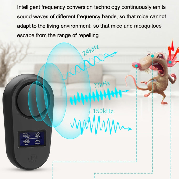 High Power Display Ultrasonic Mouse Repellent Mosquito Repellent Home Intelligent Insect Repellent