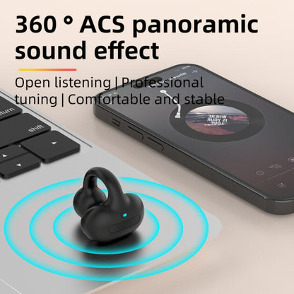 Écouteur Bluetooth stéréo sans fil M-S8 à clip unique, M-S8 Rose simple, M-S8 Bleu simple, M-S8 Noir simple, M-S8 Gris simple