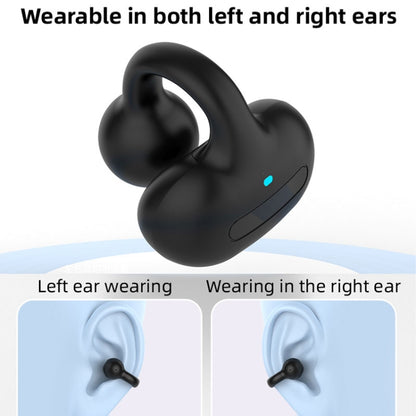 Écouteur Bluetooth stéréo sans fil M-S8 à clip unique, M-S8 Rose simple, M-S8 Bleu simple, M-S8 Noir simple, M-S8 Gris simple