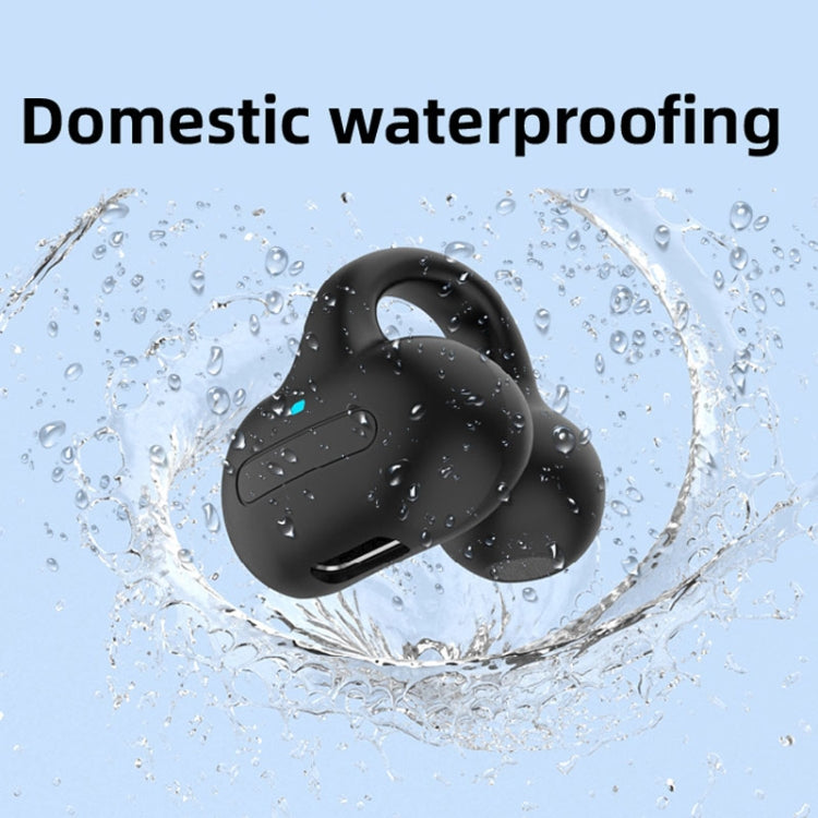 M-S8 Wireless Stereo Single Ear Clip-on Bluetooth Earphone, M-S8 Single Pink, M-S8 Single Blue, M-S8 Single Black, M-S8 Single Gray