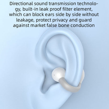 M-S8 Wireless Stereo Single Ear Clip-on Bluetooth Earphone, M-S8 Single Pink, M-S8 Single Blue, M-S8 Single Black, M-S8 Single Gray