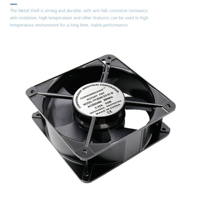 20cm Chassis Cabinet Metal Case Low Noise Cooling Fan, FP20060 110V, FP20060 220V, FP20060 380V