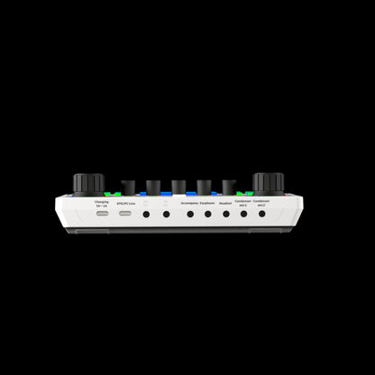 X50 Bluetooth RGB LED Live Sound Card With OTG Port Interface, X50