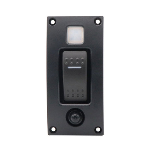 Marine Self-Locking Resetting Switch With Overload Protection Indicator Light, ON-OFF-ON 3 Switch, ON-OFF 2 Switch, ON-OFF-ON 3 Switch (Printed), Square 5V 3.4A Car Charging Panel