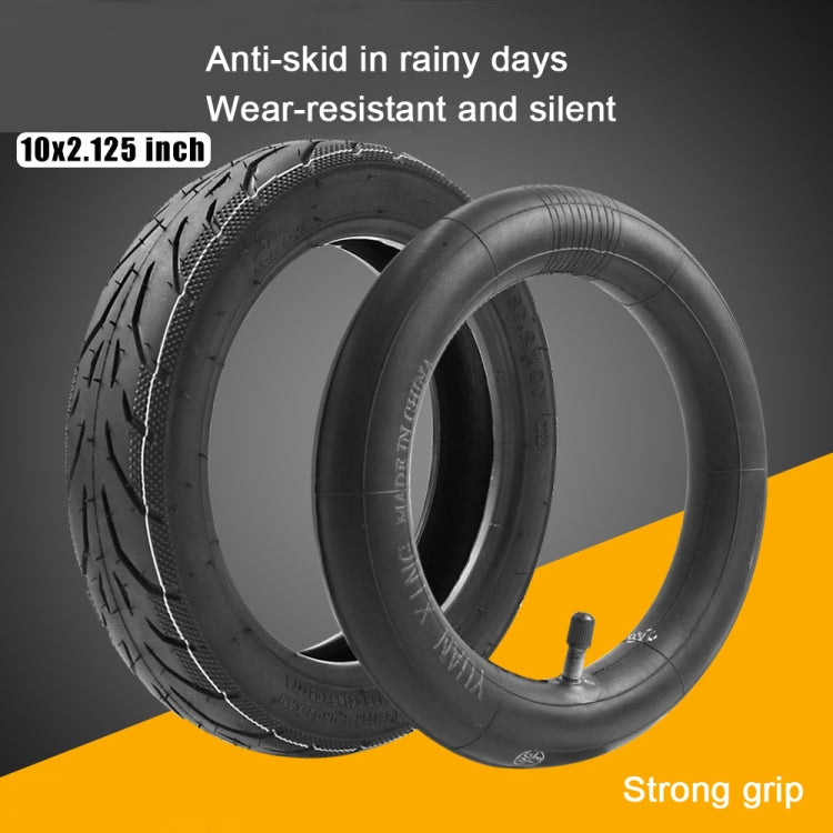 For Ninebot F20/25/30/40 10 Inch Electric Scooter Pneumatic Tire, Style:, Inner Tire, Outer TIire, Inner Tire+Outer TIire
