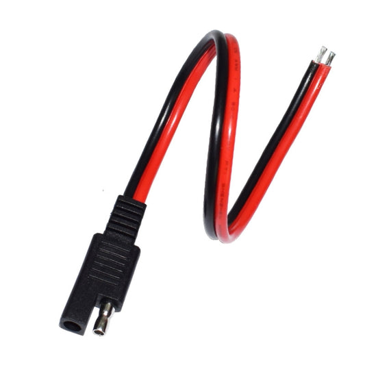 2 câbles de rallonge d'alimentation SAE pour batterie solaire de voiture 20 A, 15 cm, 30 cm, 100 cm