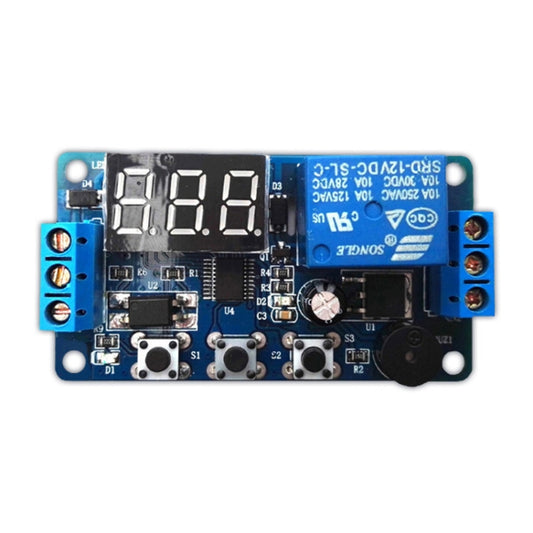 DK-C-01 Anti-Reverse Circuit Delay Relay Module DC12V Timing Delay Controller Module, DC 12V