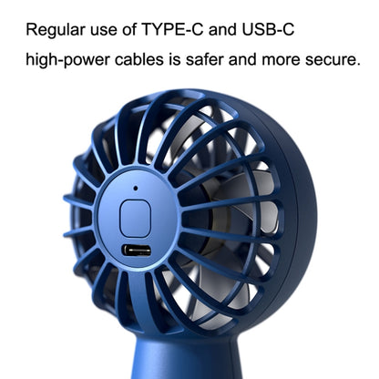 Mini ventilateur portable extérieur USB à moteur sans balais, Style :, 1200 mAh, 1500 mAh