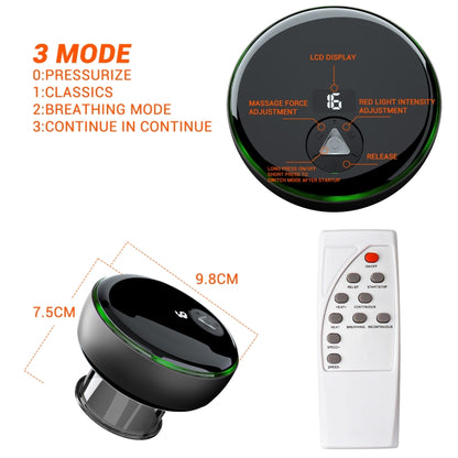 Intelligent Cupper With Breathing Light Electric Heated Scraping Instrument Meridian Unblocking Massage Instrument