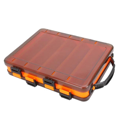 Boîte à outils double face Luya Translucide Organisateur d'appâts, HB326 10 compartiments, HB327 14 compartiments