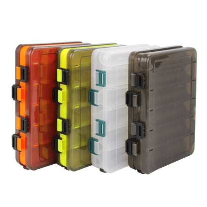 Boîte à outils double face Luya Translucide Organisateur d'appâts, HB326 10 compartiments, HB327 14 compartiments