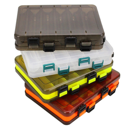 Boîte à outils double face Luya Translucide Organisateur d'appâts, HB326 10 compartiments, HB327 14 compartiments
