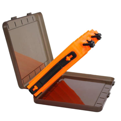 Boîte à outils double face Luya Translucide Organisateur d'appâts, HB326 10 compartiments, HB327 14 compartiments