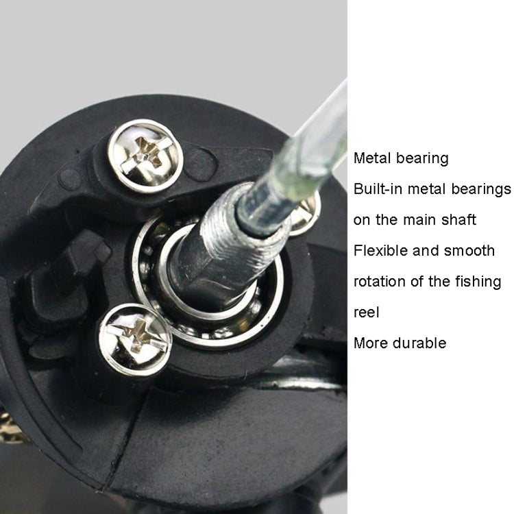YUMOSHI JL200 Fishing Reel Without Line Plating Head Metal Movement Spinning Reel, Without Line (Electroplated Red), Without Line (Electroplated Blue), Without Line (Electroplated Yellow), Without Line (Electroplated Silver)                            ...