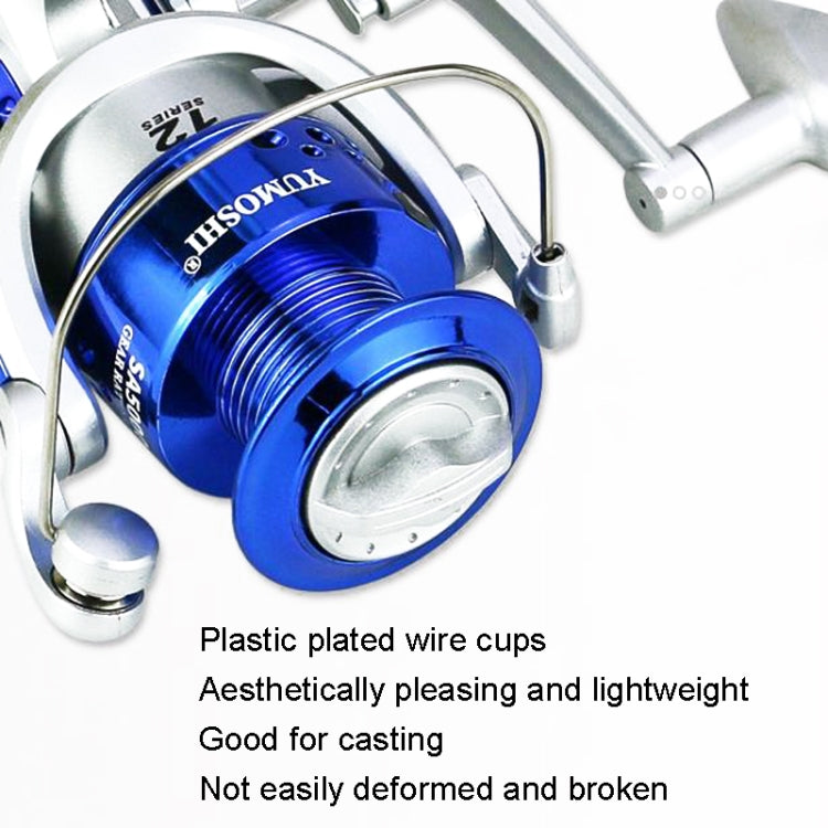 Moulinet de pêche YUMOSHI série SA, tête en plastique, moulinet de canne à pêche, SA1000, SA2000, SA3000, SA4000, SA5000, SA6000, SA7000