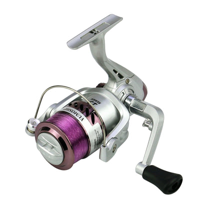 Moulinet de pêche à galvanoplastie plastique série YUMOSHI YK, YK2000, YK3000, YK4000, YK6000, YK7000