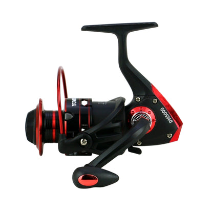 Metal Head Spinning Fishing Reel, YUMOSHI DM1000, YUMOSHI DM2000, YUMOSHI DM3000, YUMOSHI DM4000, YUMOSHI DM5000, YUMOSHI DM6000, YUMOSHI DM7000