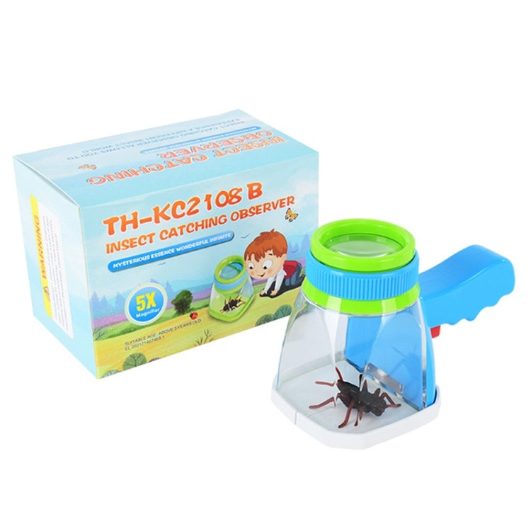 Loupe d'observation scientifique pour enfants (animaux et plantes), grossissement 5X