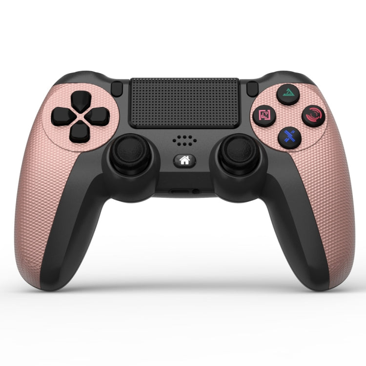KM048 For PS4 Bluetooth Wireless Gamepad Controller 4.0 With Light Bar, KM048 (Elegant Silver), KM048 (Elegant White), KM048 (Mint Green), KM048 (Cangling Green), KM048 (Vitality Orange), KM048 (Rose Pink), KM048 (Lemon Yellow), KM048 (Mountain Blue)  ...
