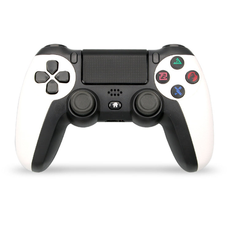 KM048 For PS4 Bluetooth Wireless Gamepad Controller 4.0 With Light Bar, KM048 (Elegant Silver), KM048 (Elegant White), KM048 (Mint Green), KM048 (Cangling Green), KM048 (Vitality Orange), KM048 (Rose Pink), KM048 (Lemon Yellow), KM048 (Mountain Blue)  ...