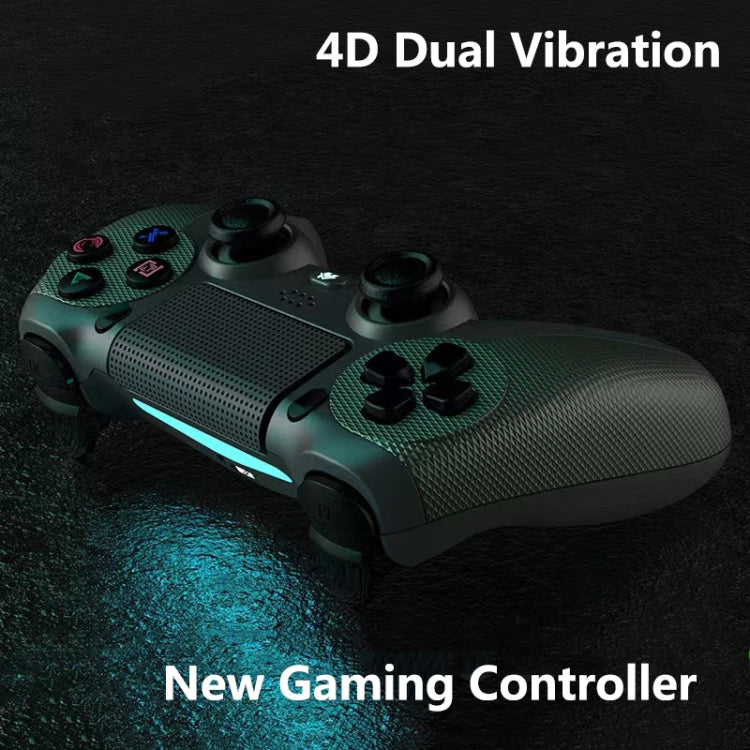 KM048 For PS4 Bluetooth Wireless Gamepad Controller 4.0 With Light Bar, KM048 (Elegant Silver), KM048 (Elegant White), KM048 (Mint Green), KM048 (Cangling Green), KM048 (Vitality Orange), KM048 (Rose Pink), KM048 (Lemon Yellow), KM048 (Mountain Blue)  ...