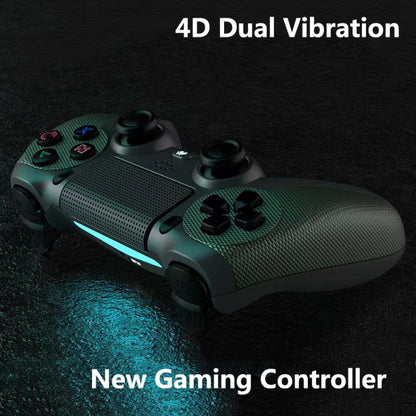 KM048 For PS4 Bluetooth Wireless Gamepad Controller 4.0 With Light Bar, KM048 (Elegant Silver), KM048 (Elegant White), KM048 (Mint Green), KM048 (Cangling Green), KM048 (Vitality Orange), KM048 (Rose Pink), KM048 (Lemon Yellow), KM048 (Mountain Blue)  ...