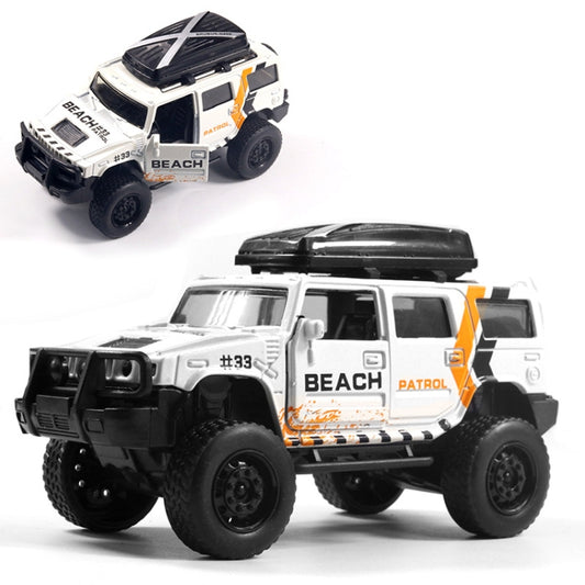 Modèle de voiture tout-terrain en alliage 1:36, double portes ouvrantes, jouet pour enfants