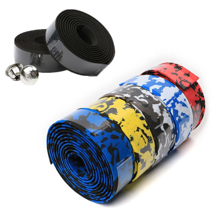 Sangles de guidon courbé de vélo camouflage