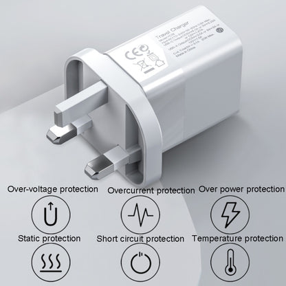 Yesido YC32PD20W + QC3.0 Dual-port Fast Charging Head Mobile Phone Charger, YC32 EU Plug
