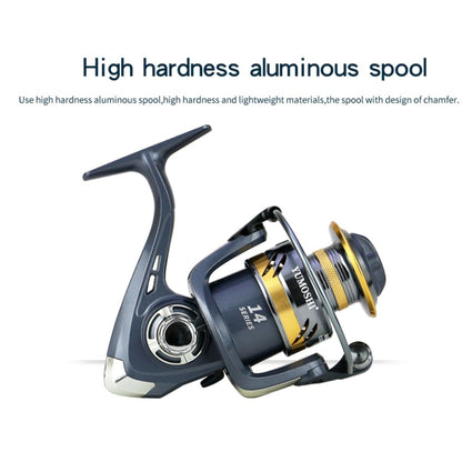 Spinning Fishing Reel Metal Rocker Metal Cup Reel, YUMOSHI KS2000, YUMOSHI KS3000, YUMOSHI KS4000, YUMOSHI KS5000, YUMOSHI KS6000, YUMOSHI KS7000