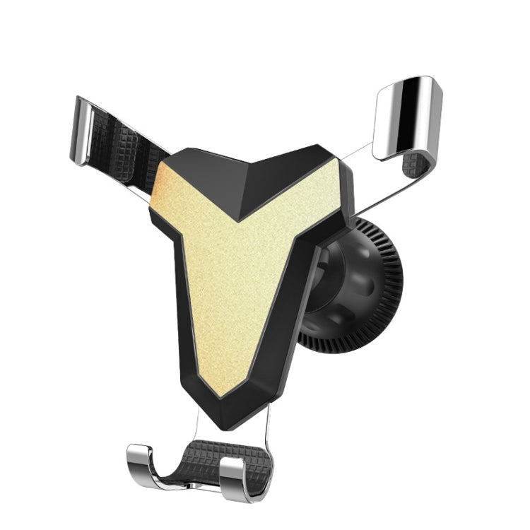 Gravity Navigation Car Air Outlet Triangular Mobile Phone Holder