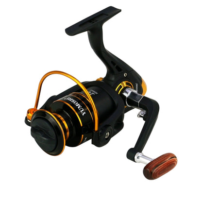 Metal Spinning Fishing Reel, YUMOSHI JX2000, YUMOSHI JX3000, YUMOSHI JX4000, YUMOSHI JX5000, YUMOSHI JX6000, YUMOSHI JX7000