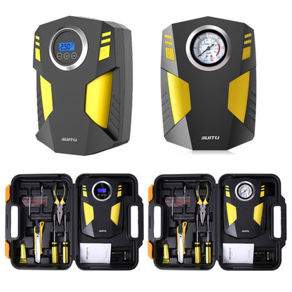 SUITU ST-5002 Compresseur d'air de voiture DC 12V Gonfleur de pneu 150 PSI Pompe à air automatique, modèle à aiguille, modèle à affichage numérique, modèle à aiguille + boîte à outils, modèle à affichage numérique + boîte à outils