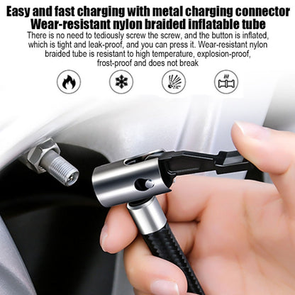 SUITU ST-5002 Compresseur d'air de voiture DC 12V Gonfleur de pneu 150 PSI Pompe à air automatique, modèle à aiguille, modèle à affichage numérique, modèle à aiguille + boîte à outils, modèle à affichage numérique + boîte à outils