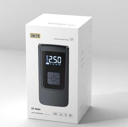 150psi Luftpumpe Intelligente Digitalanzeige Auto Fahrrad Ball Elektrische Pumpenzylinder, SUITU ST-9624A Kabelgebunden, SUITU ST-9624B Kabellos+USB, SUITU ST-9624C Kabellos+DC+USB